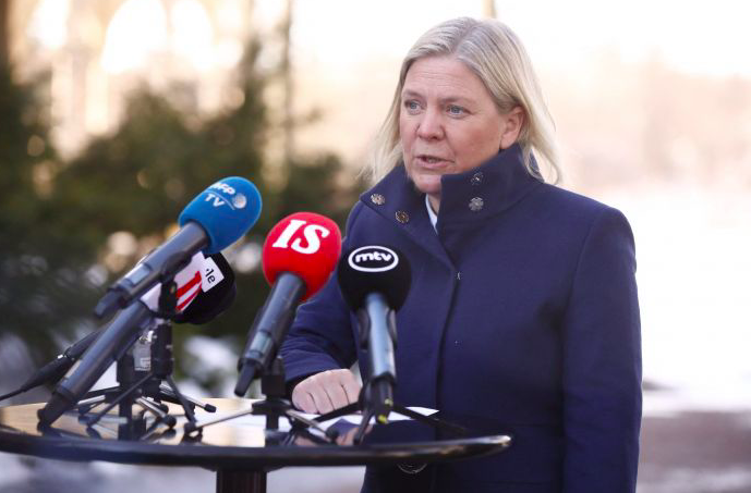Perdana Menteri (PM) Swedia Magdalena Andersson.