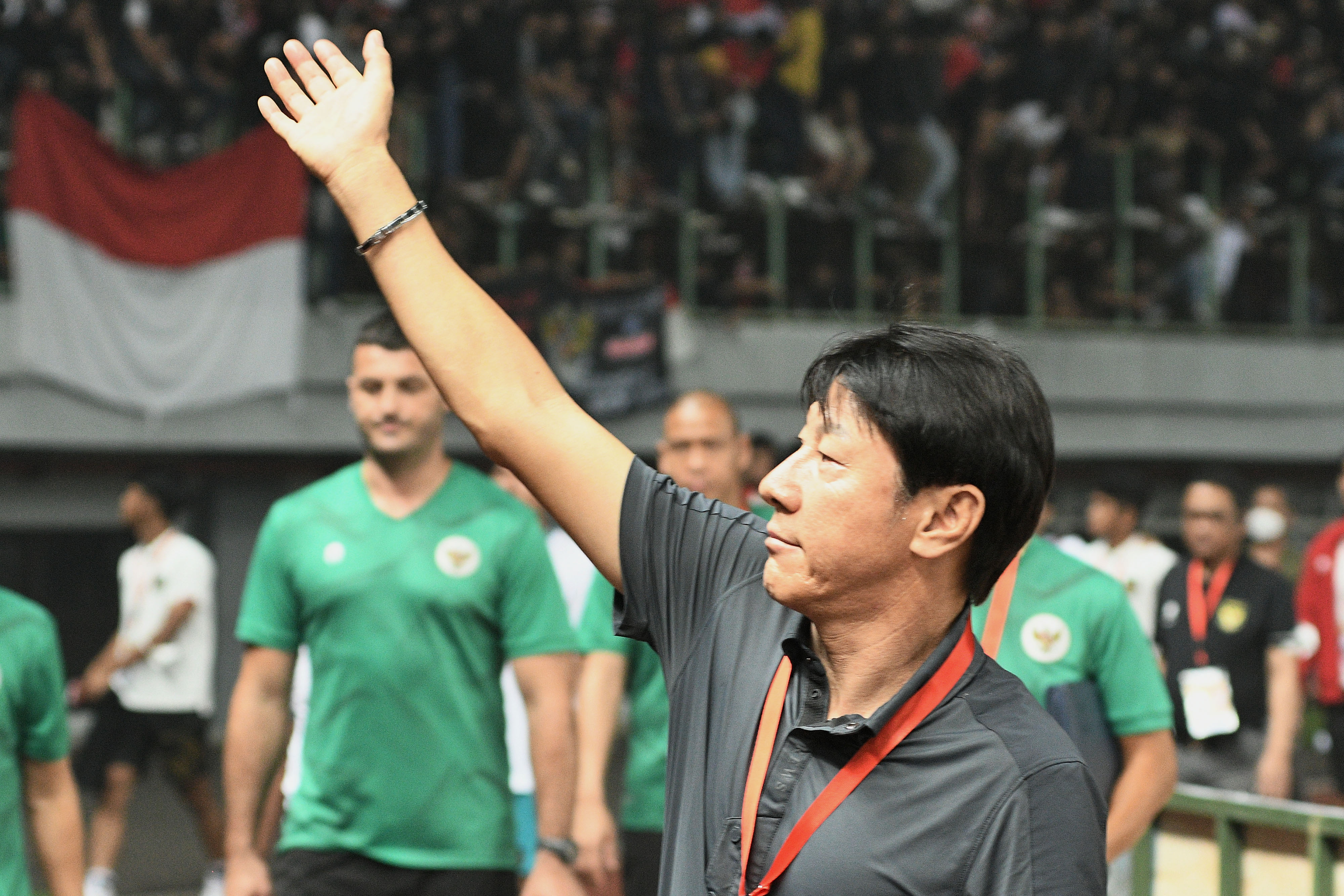 Pelatih timnas Indonesia Shin Tae Yong