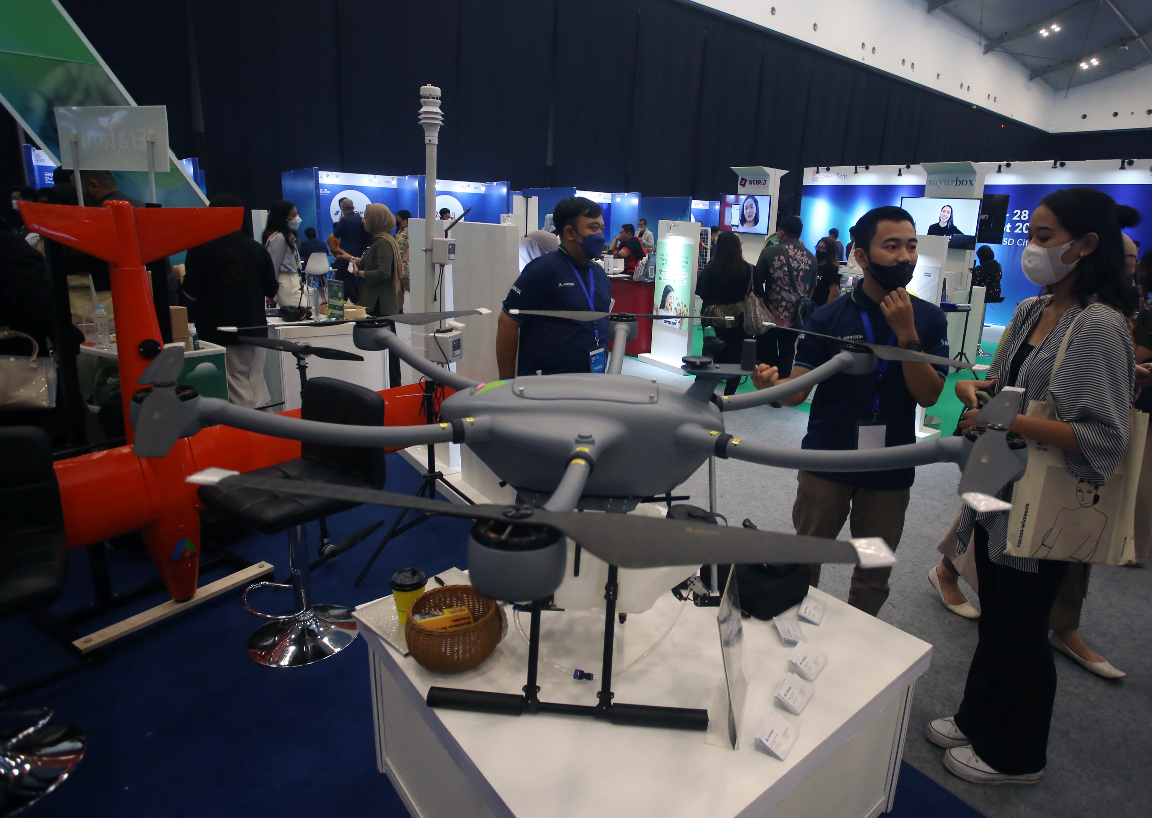 BUMN Startup Day 2022 di Indonesia Convention Exibition (ICE) BSD, Serpong, Tangerang