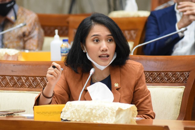 Anggota Komisi XI DPR RI Puteri Anetta Komarudin. 