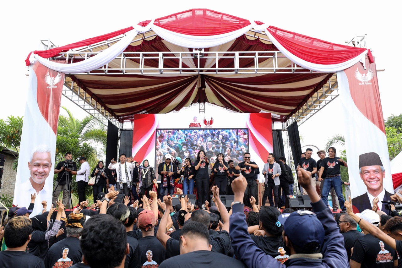 Relawan Desa Untuk Ganjar (Des Ganjar) di Banjarbaru, Kalimantan Selatan  dideklarasikan, Sabtu (10/9/2022)