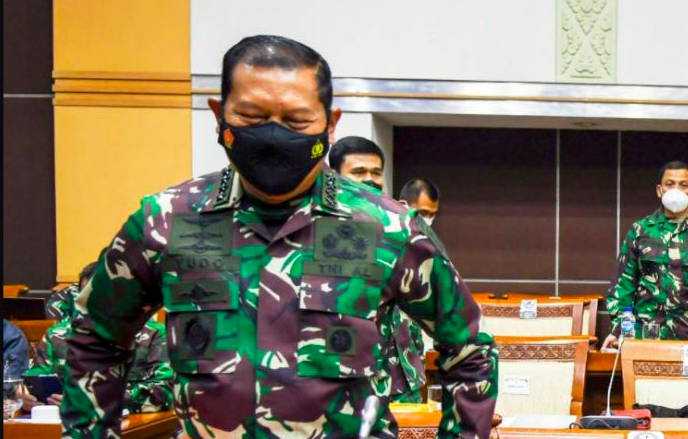 Kepala Staf Angkatan Laut (KASAL) Laksamana TNI Yudo Margono.