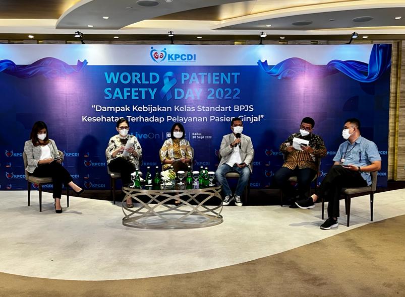 Webinar World Patient Safety Day diselenggarakan di Jakarta, Rabu (28/9).
