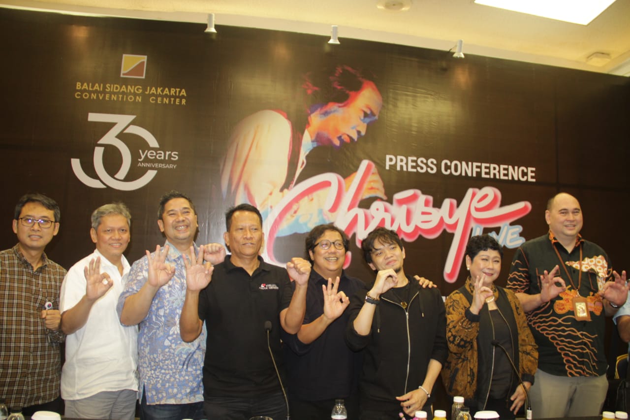 Konferensi pers CHRISYE Live by ERWIN GUTAWA.