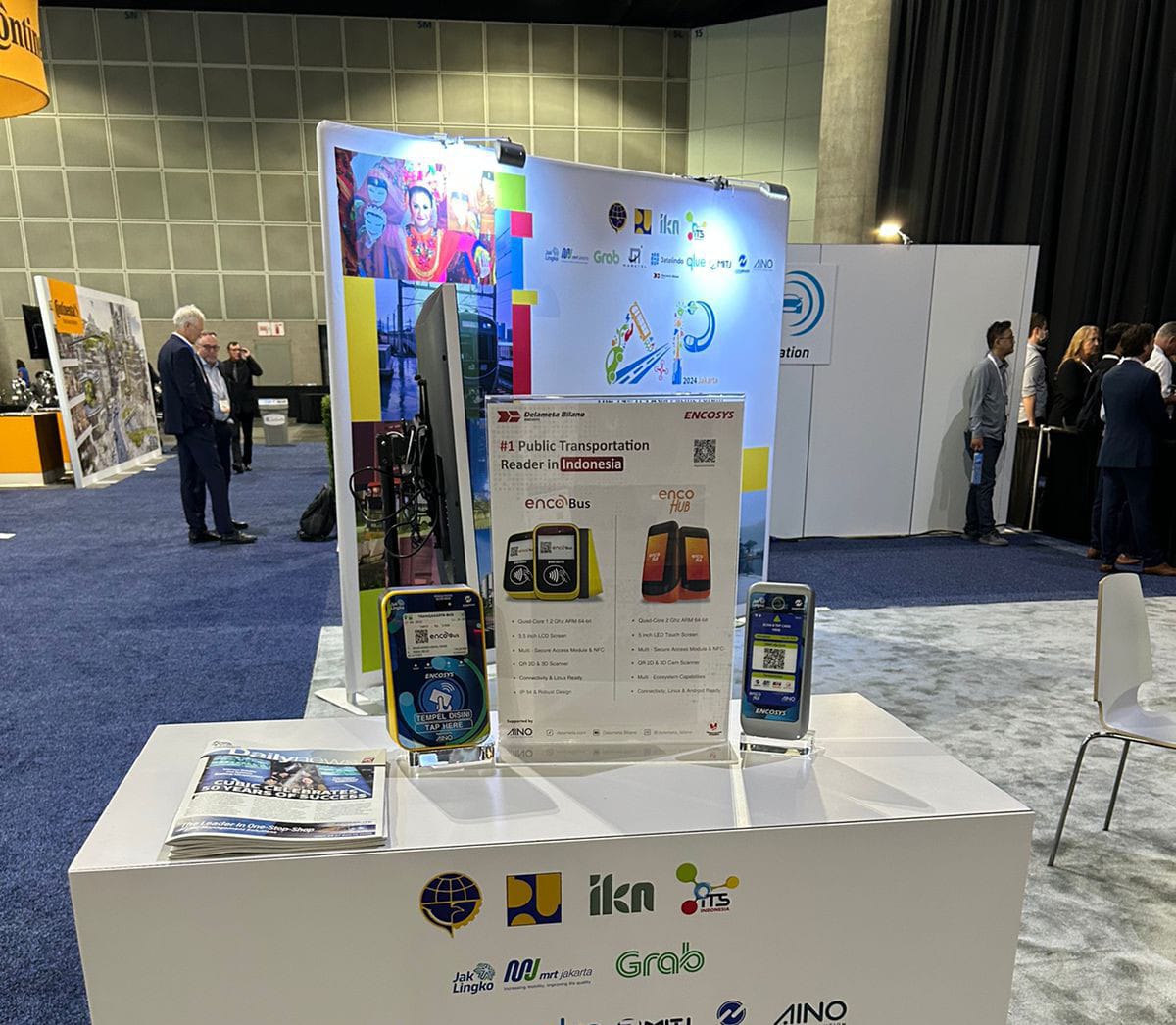 Produk Teknologi Encobus Indonesia Curi Perhatian ITS World Congress di LA
