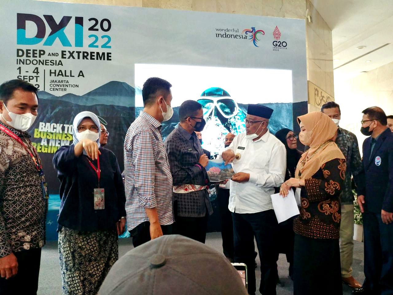 Walikota Tidore Kepulauan, Capt. Ali Ibrahim mengundang Menteri Pariwisata dan Ekonomi Kreatif, Sandiaga Salahuddin Uno untuk mengunjungi Sa