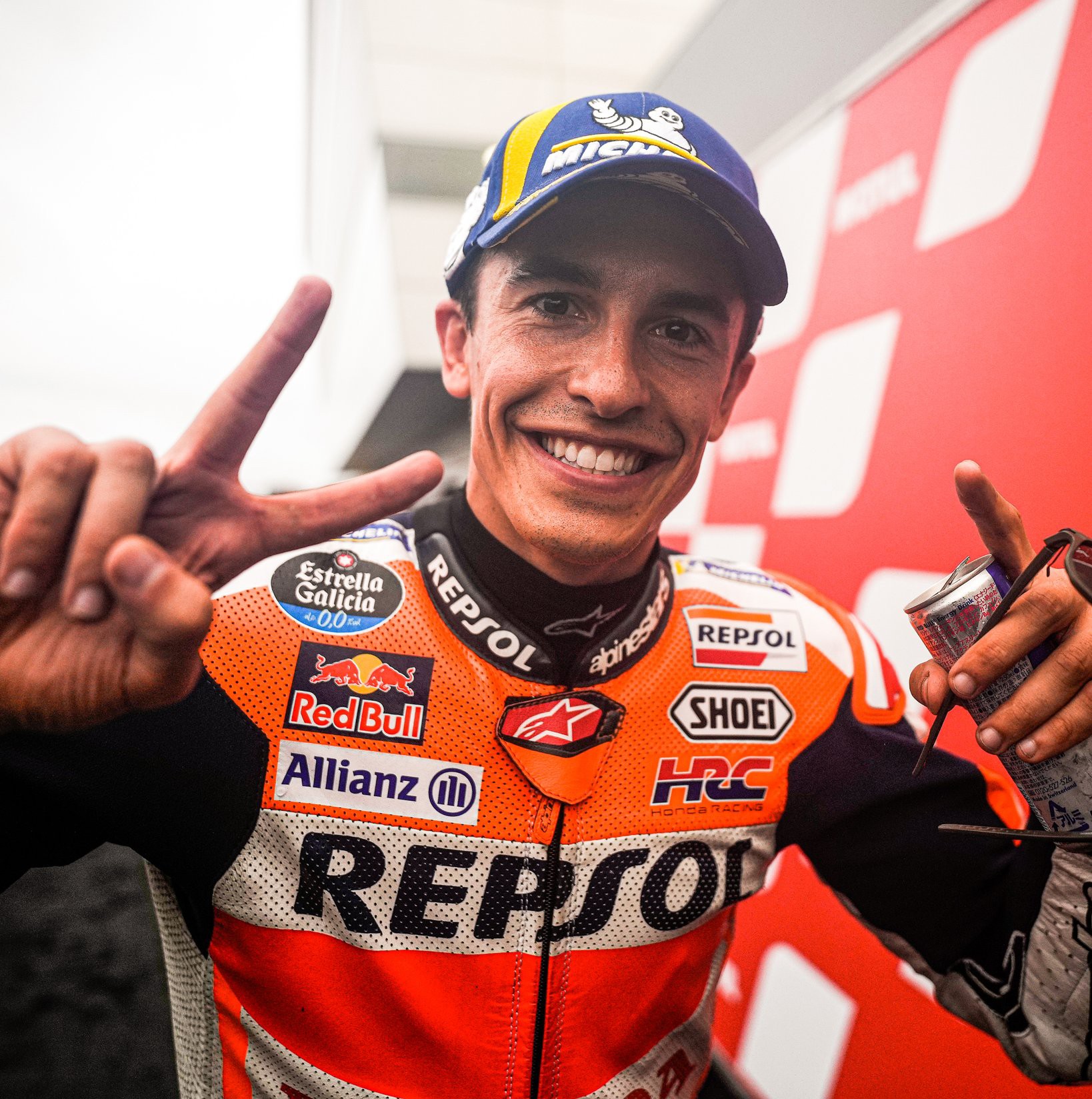 Pembalap Repsop Honda Marc Marquez