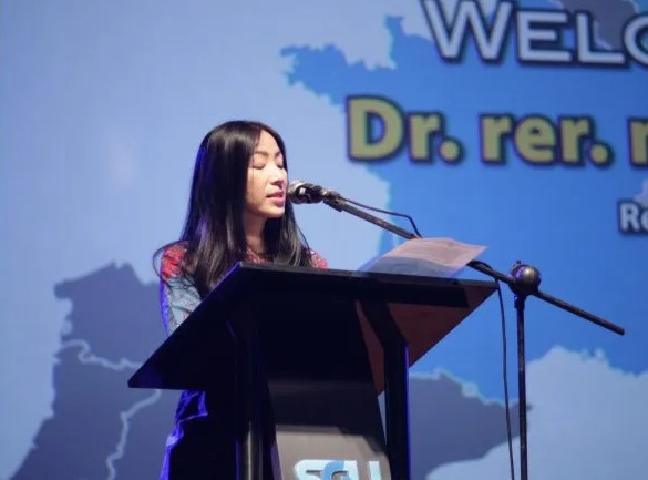 Rektor Swiss German University (SGU) Dr. rer. nat. Filiana Santoso.