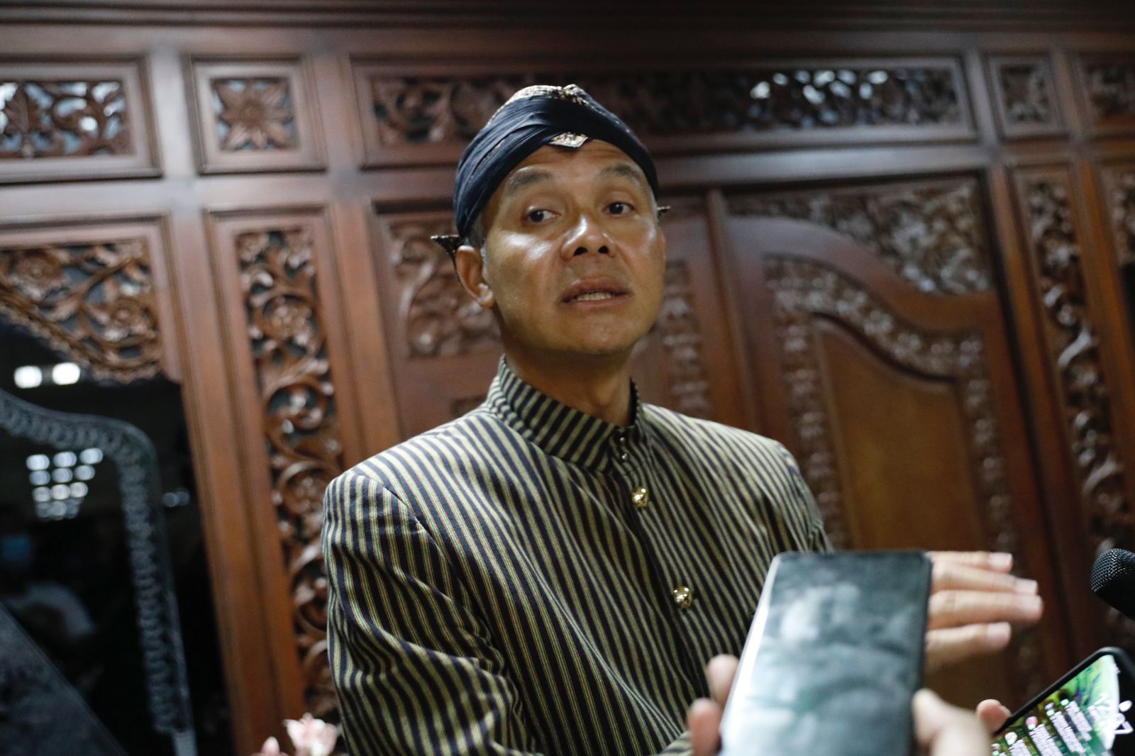 Gubernur Jawa Tengah Ganjar Pranowo.