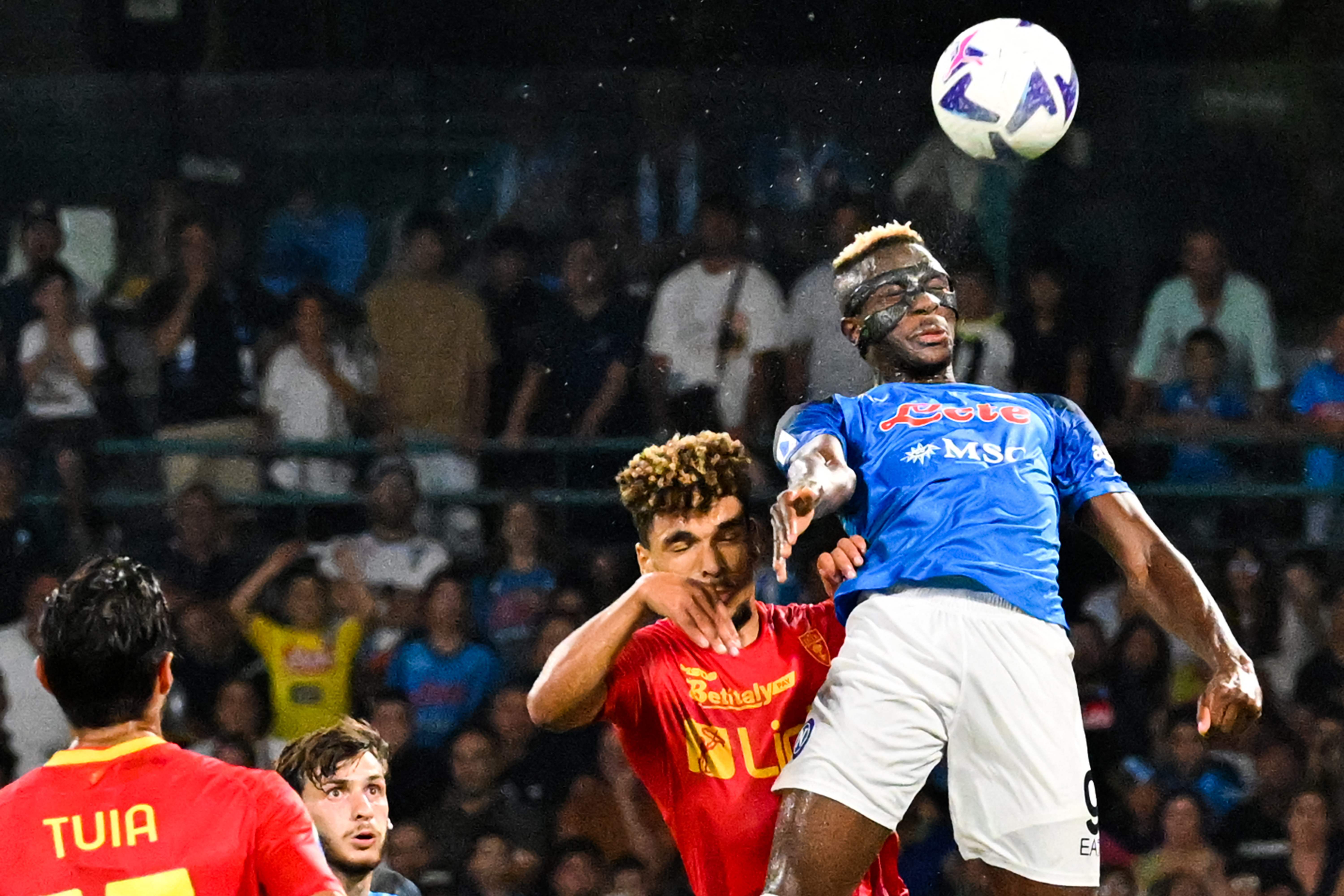 Laga Serie A antara Napoli dan Lecce