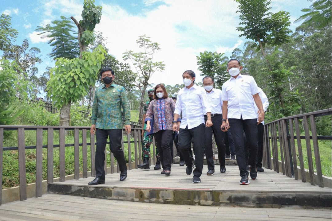 Menteri ATR/BPN Hadi Tjahjanto dan Wamen ATR Raja Juli Antoni