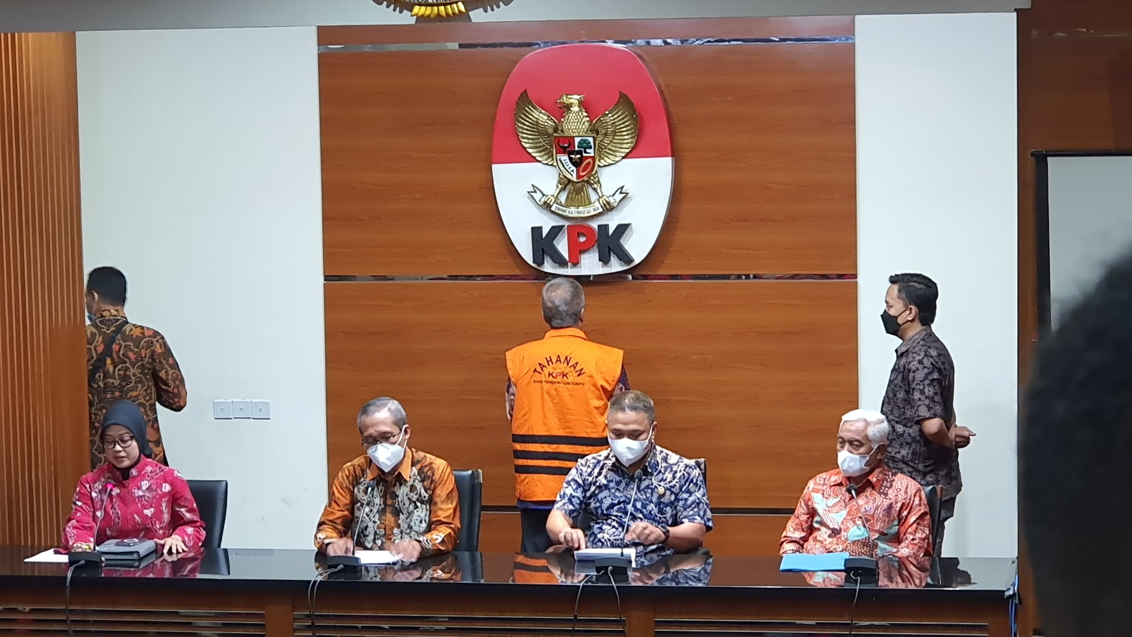 Rilis kasus OTT hakim agung oleh Komisi Pemberantasan Korupsi