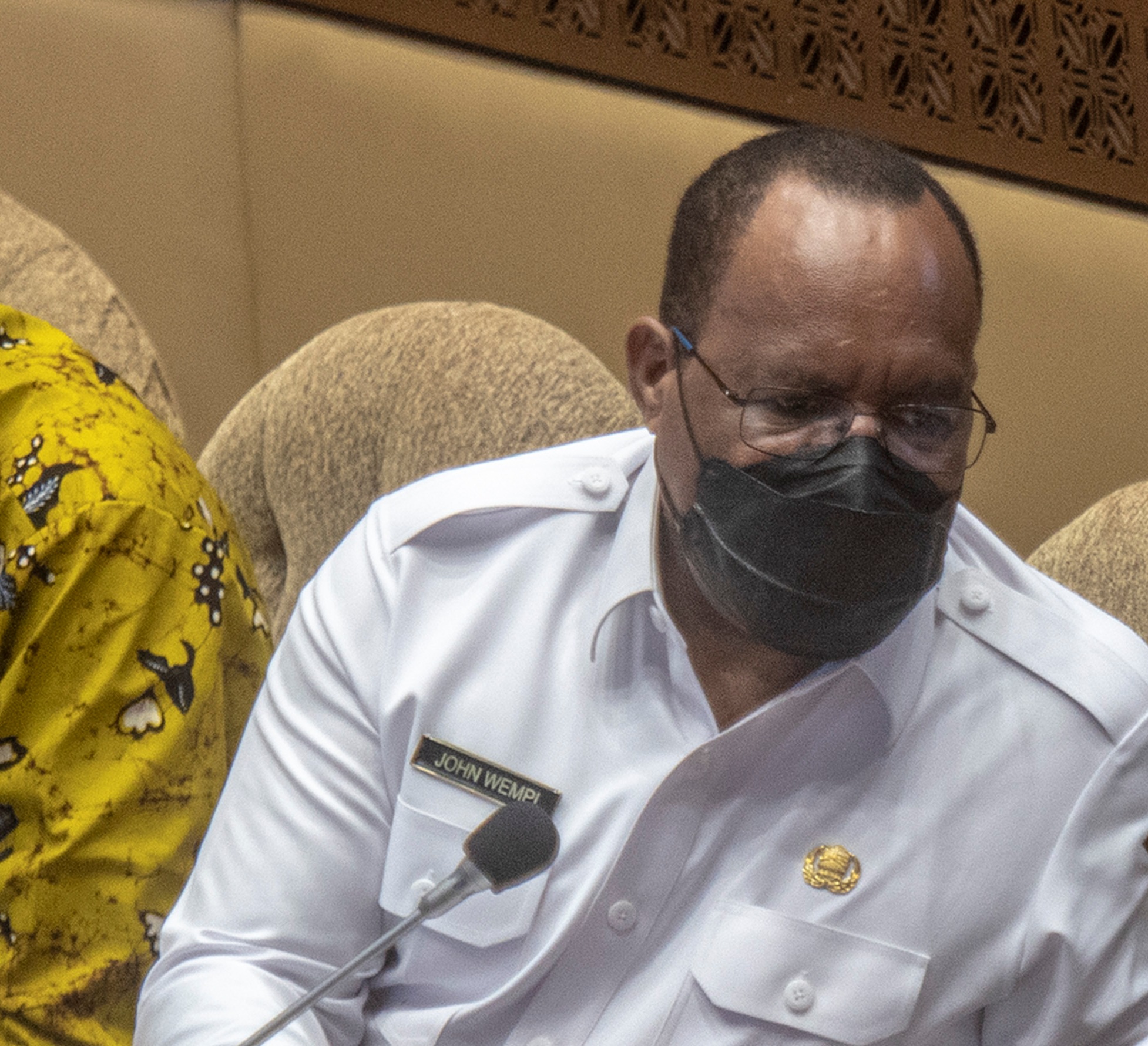 Wakil Menteri Dalam Negeri (Wamendagri) John Wempi Wetipo. 