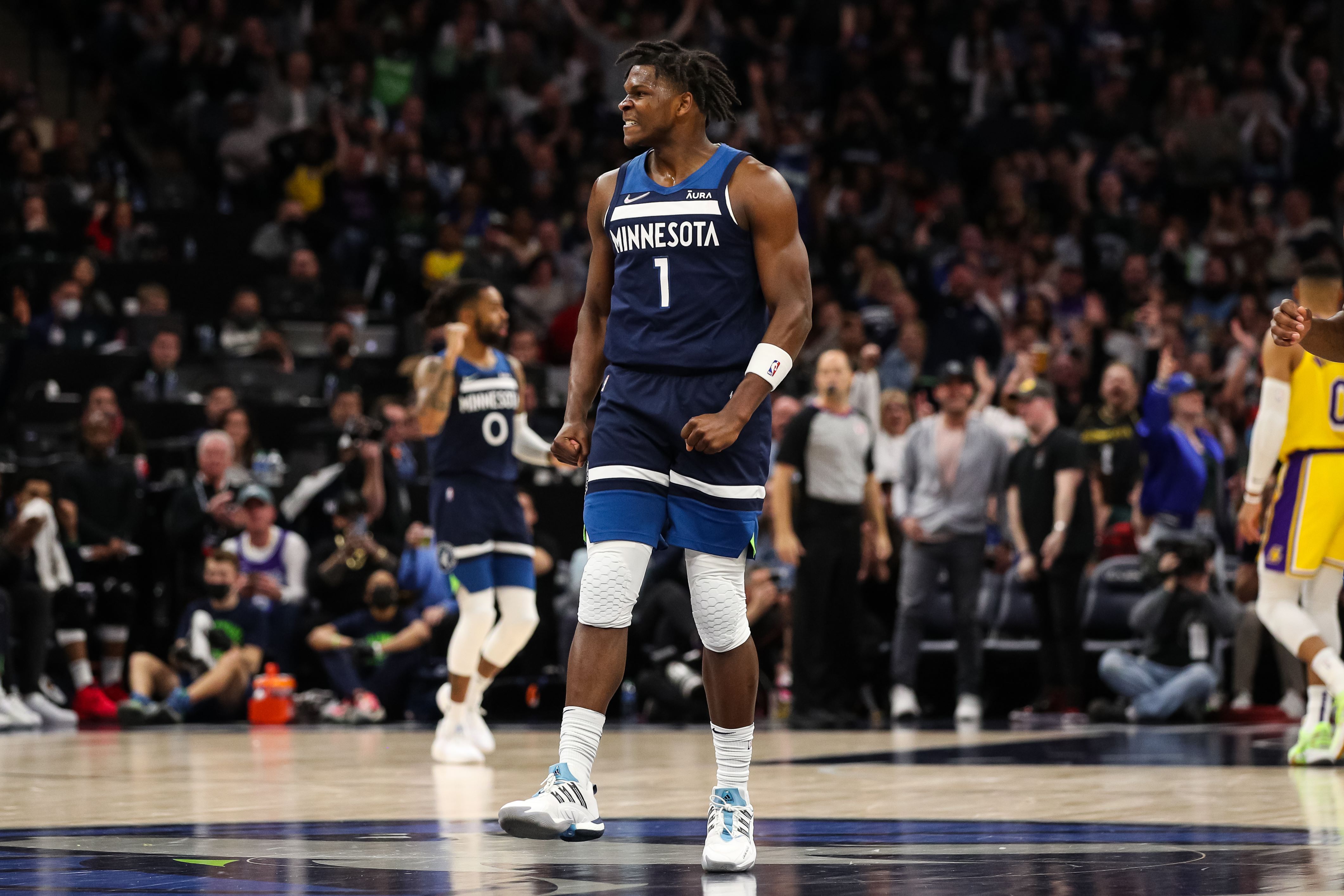 Pebasket Minnesota Timberwolves Anthony Edwards