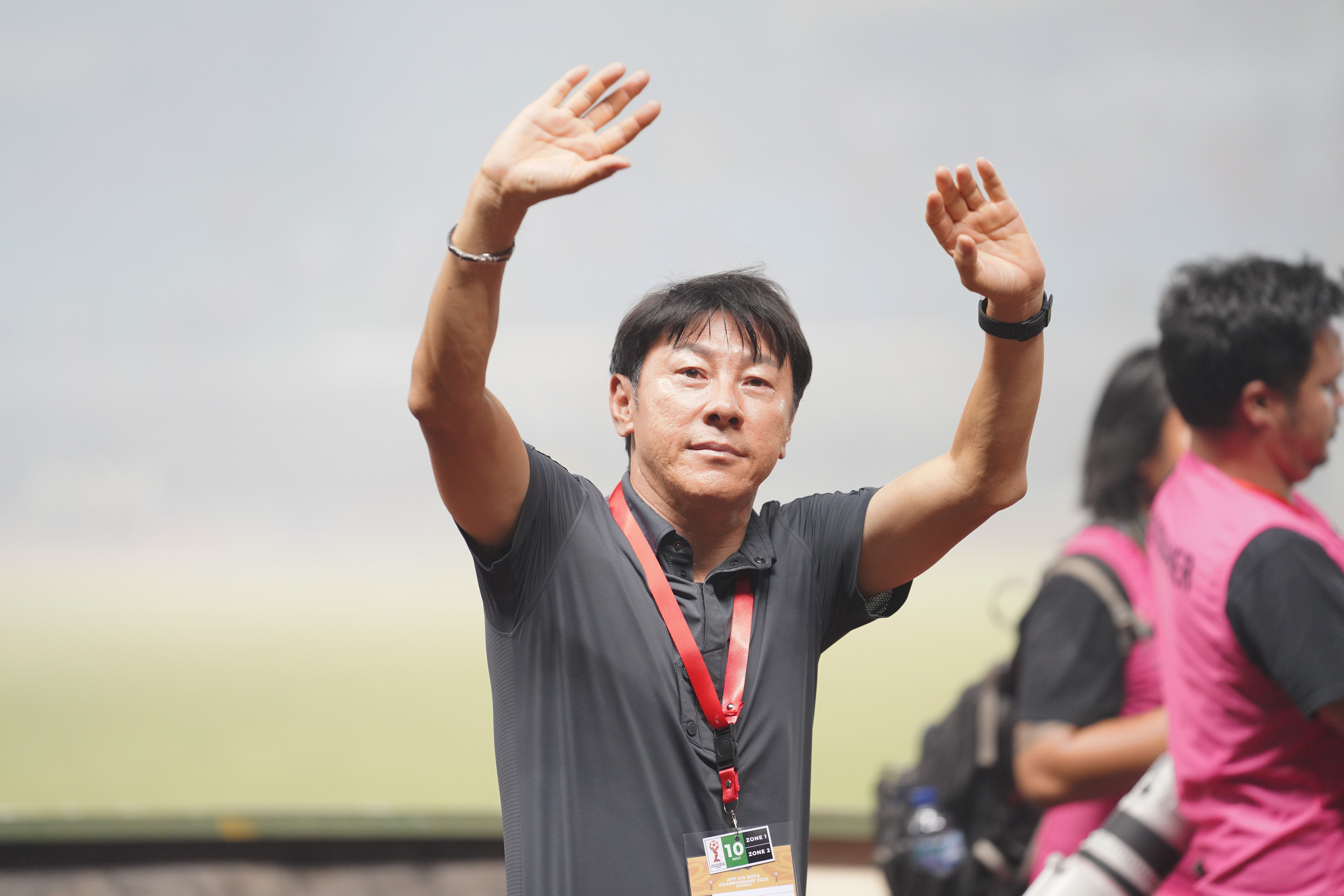 Pelatoh timnas Indonesia Shin Tae Yong