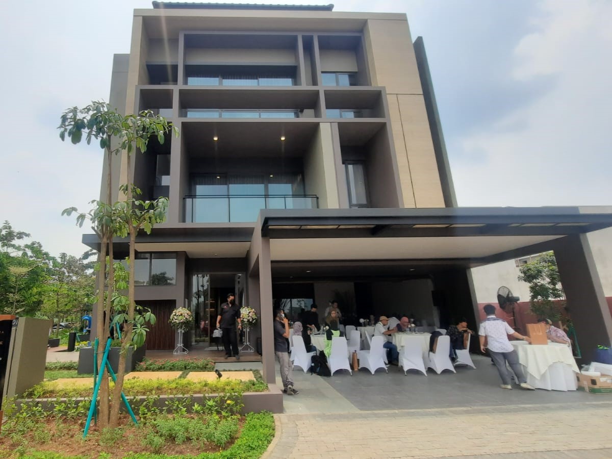 Show unit klaster Kanade di The Zora, kawasan mix-used premium di BSD City.