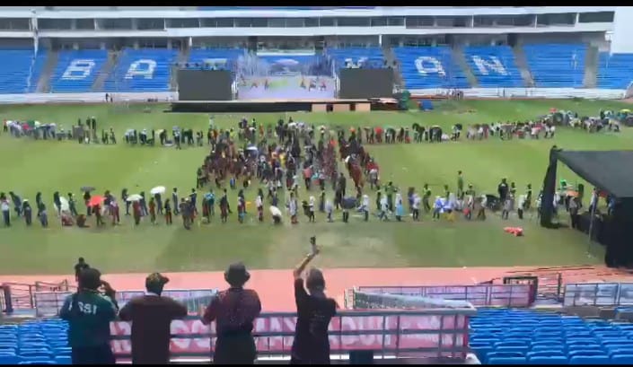 Geladi kotor perayaan Haornas 2022.