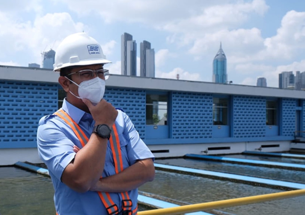 Dirut PAM Jaya Arief Nasruddin. 