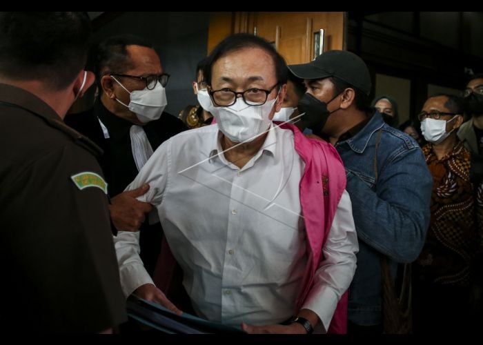 Terdakwa kasus penguasaan lahan negara Surya Darmadi