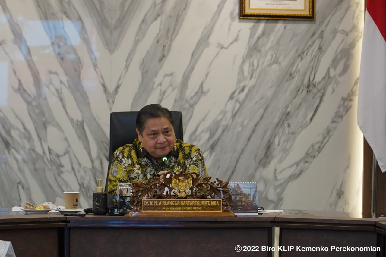 Menko Perekonomian Airlangga Hartarto