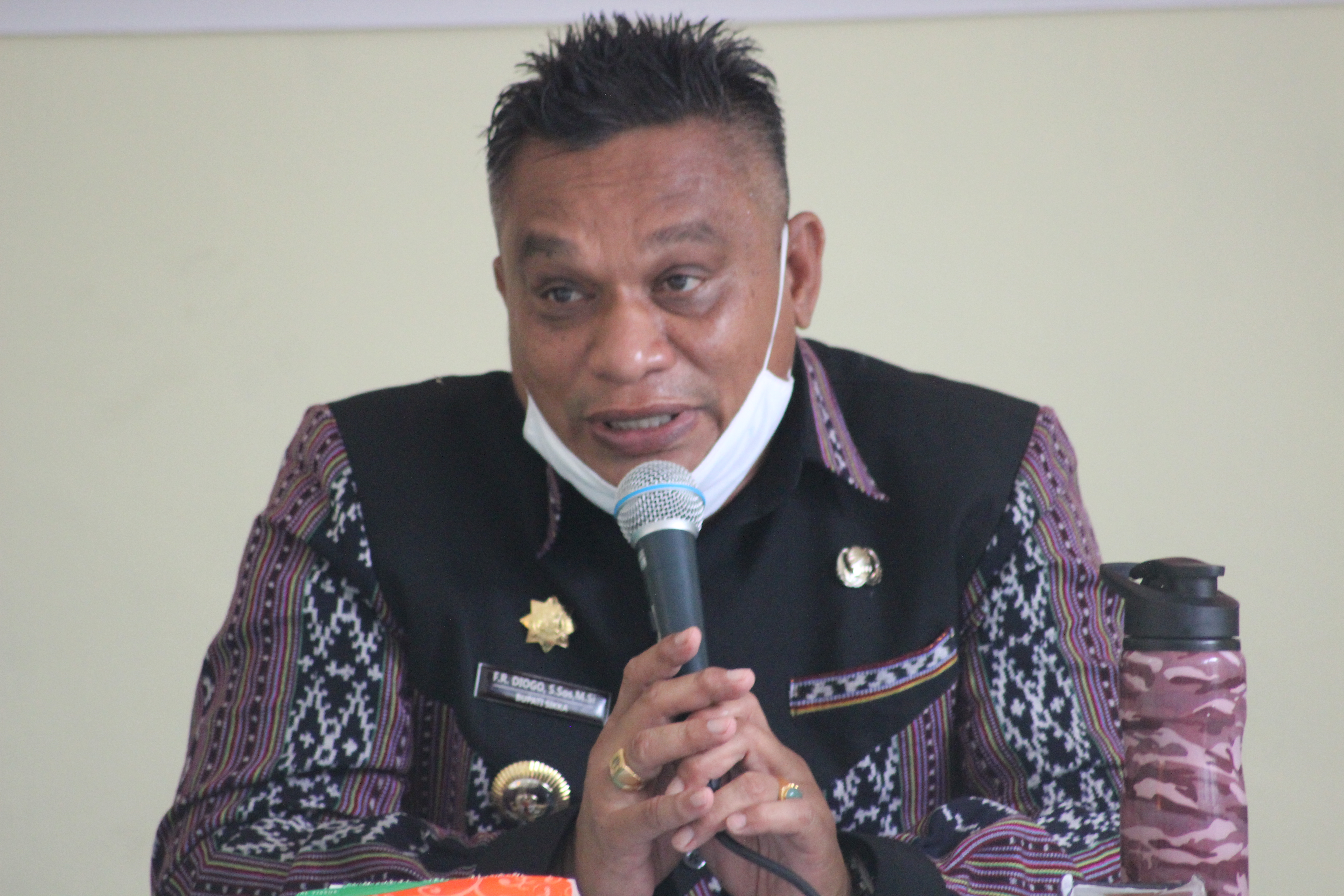 Ketua KONI Kabupaten Sikka, Fransiskus Roberto Diogo