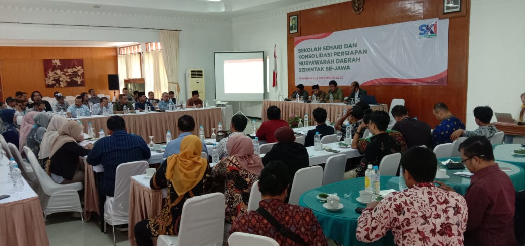 SKI menggelar rapat rencana Sekolah Sehari dan Konsolidasi Persiapan Musyawarah Daerah Serentak se-Jawa di Yogyakarta.