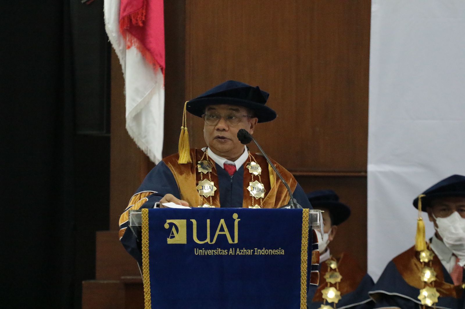 Rektor Universitas Al-azhar Indonesia (UAI) Prof. Dr. Ir. Asep Saefuddin, M.Sc.