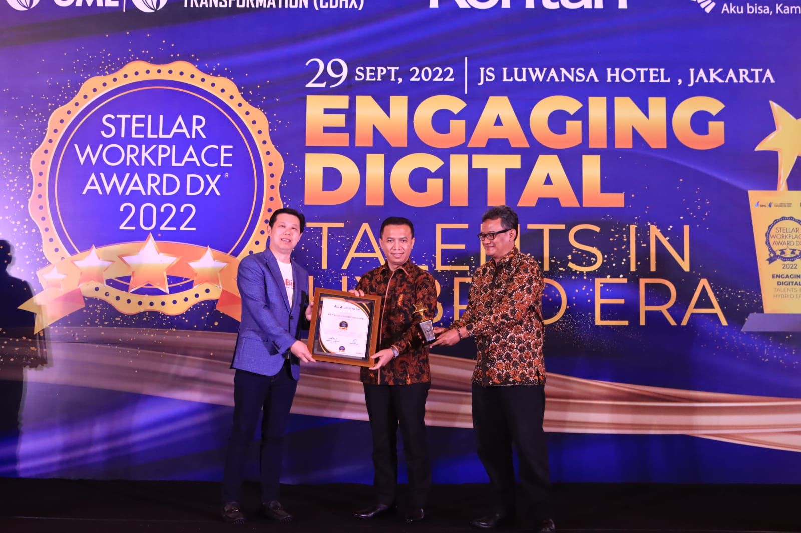 Acara penghargaan dalam Stellar Workplace Award 2022. 