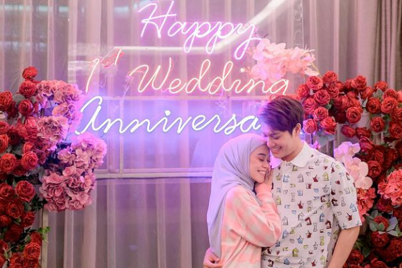 Lesti Kejora dan Rizky Billar.