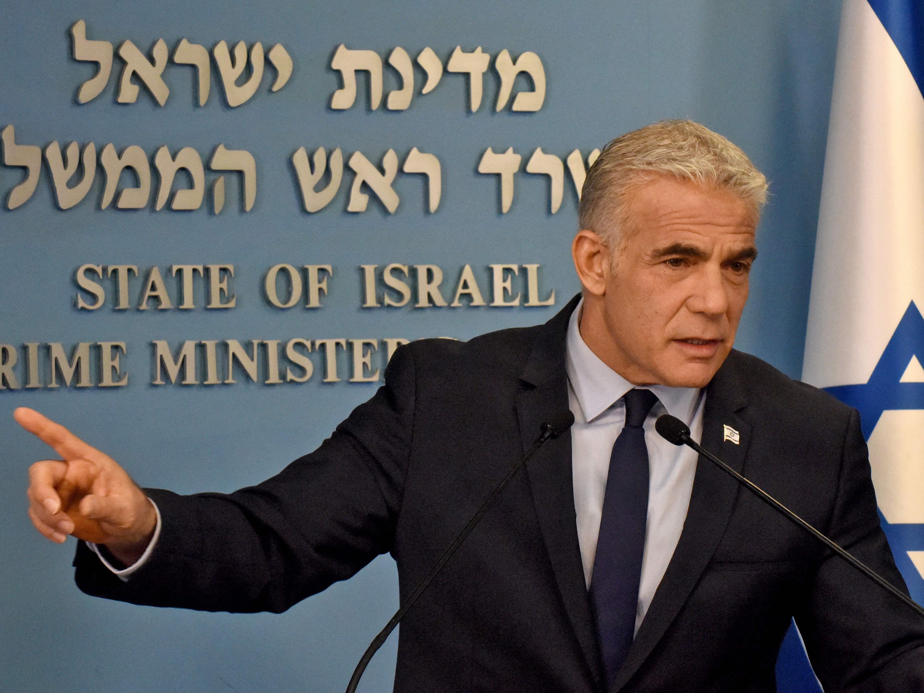 Yair Lapid.