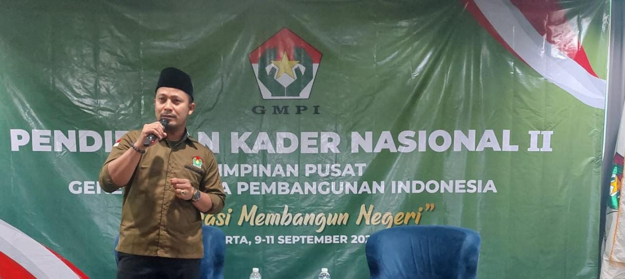 Ketua Pimpinan Wilayah Generasi Muda Pembangunan Indonesia (PW GMPI) Jawa Timur Sugondo