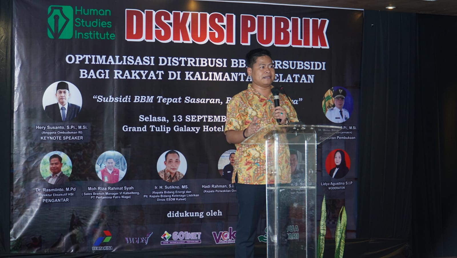 Direktur Eksekutif Human Studies Institute (HSI) Rasminto