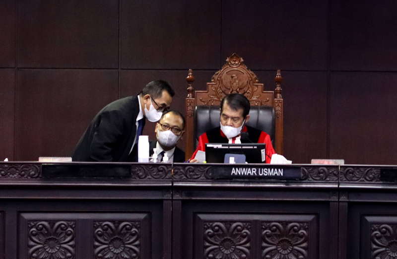  Ketua Mahkamah Konstitusi Anwar Usman
