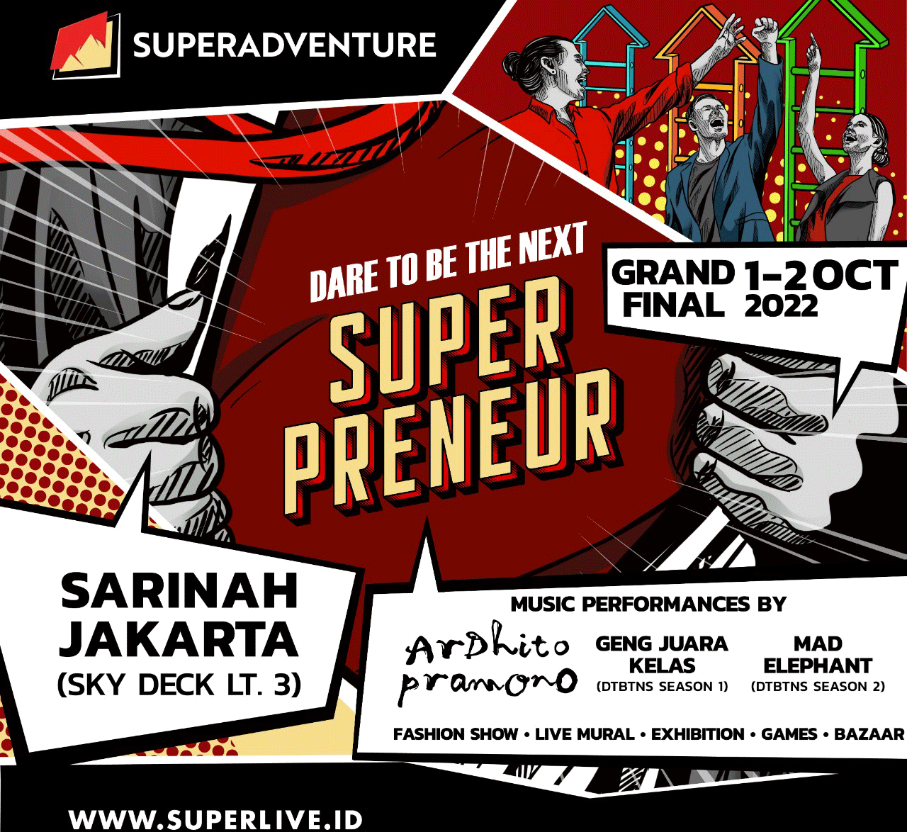 Grand Final Super Adventure Dare To Be The Next Superpreneur