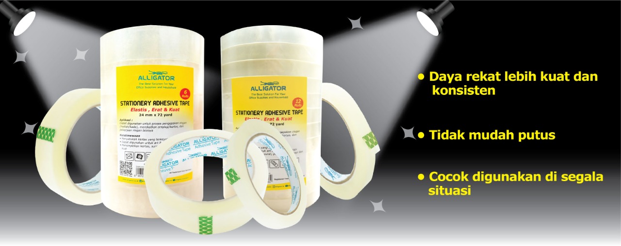 Lakban produksi Alligator