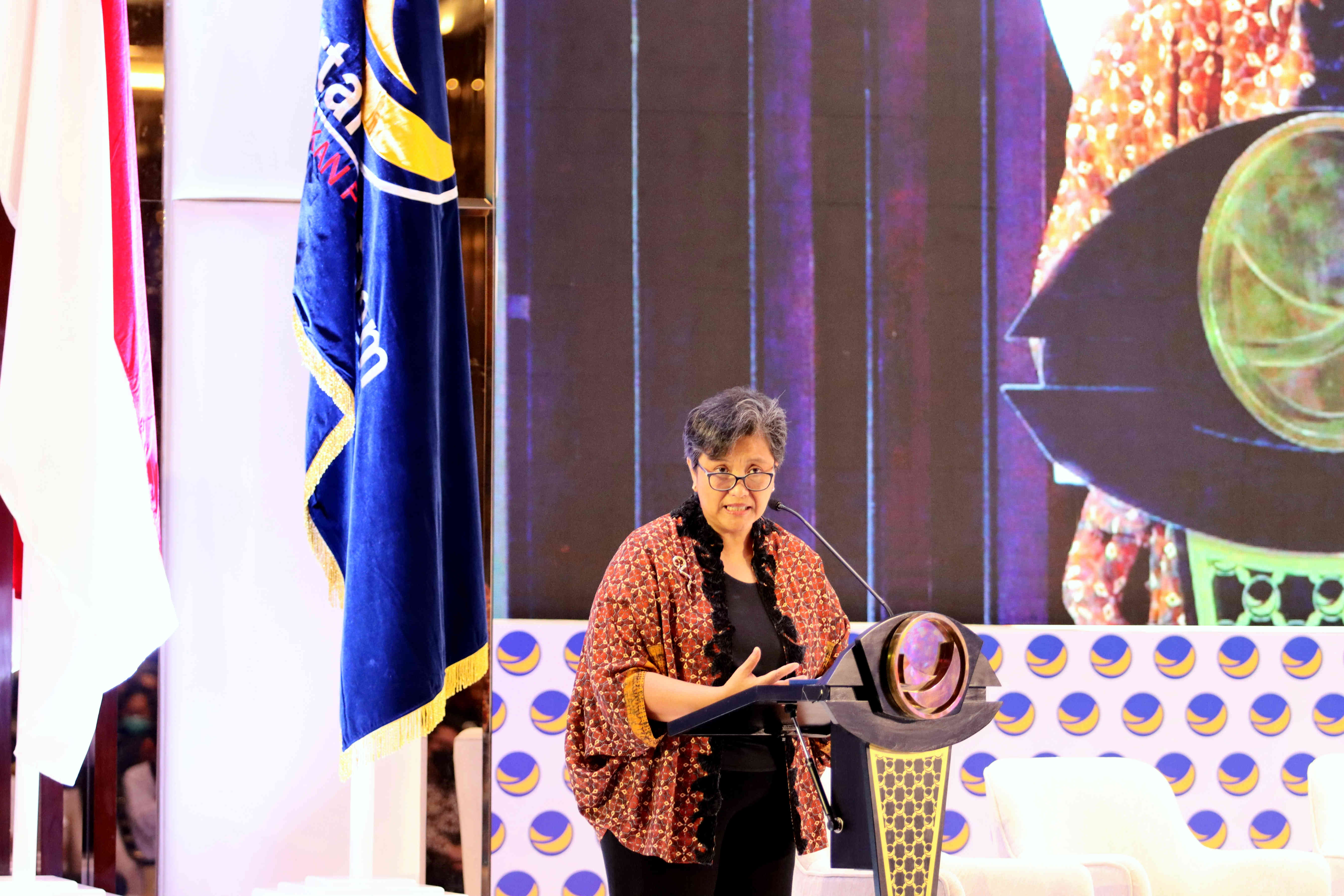 Wakil Ketua MPR RI Lestari Moerdijat menjadi pembicara dalam FGD Partai NasDem di Jakarta, beberapa waktu lalu.