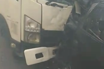 Kecelakaan di Tol Penjagan-Pemalang, Minggu (18/9).