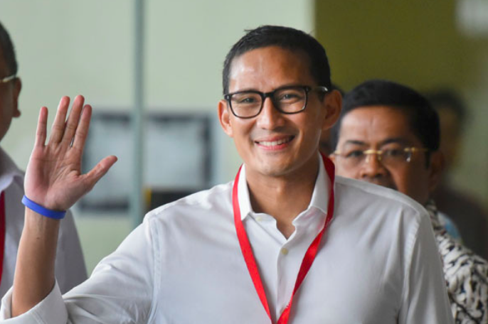 Menteri Pariwisata dan Ekonomi Kreatif RI (Menparekraf) Sandiaga Salahuddin Uno.