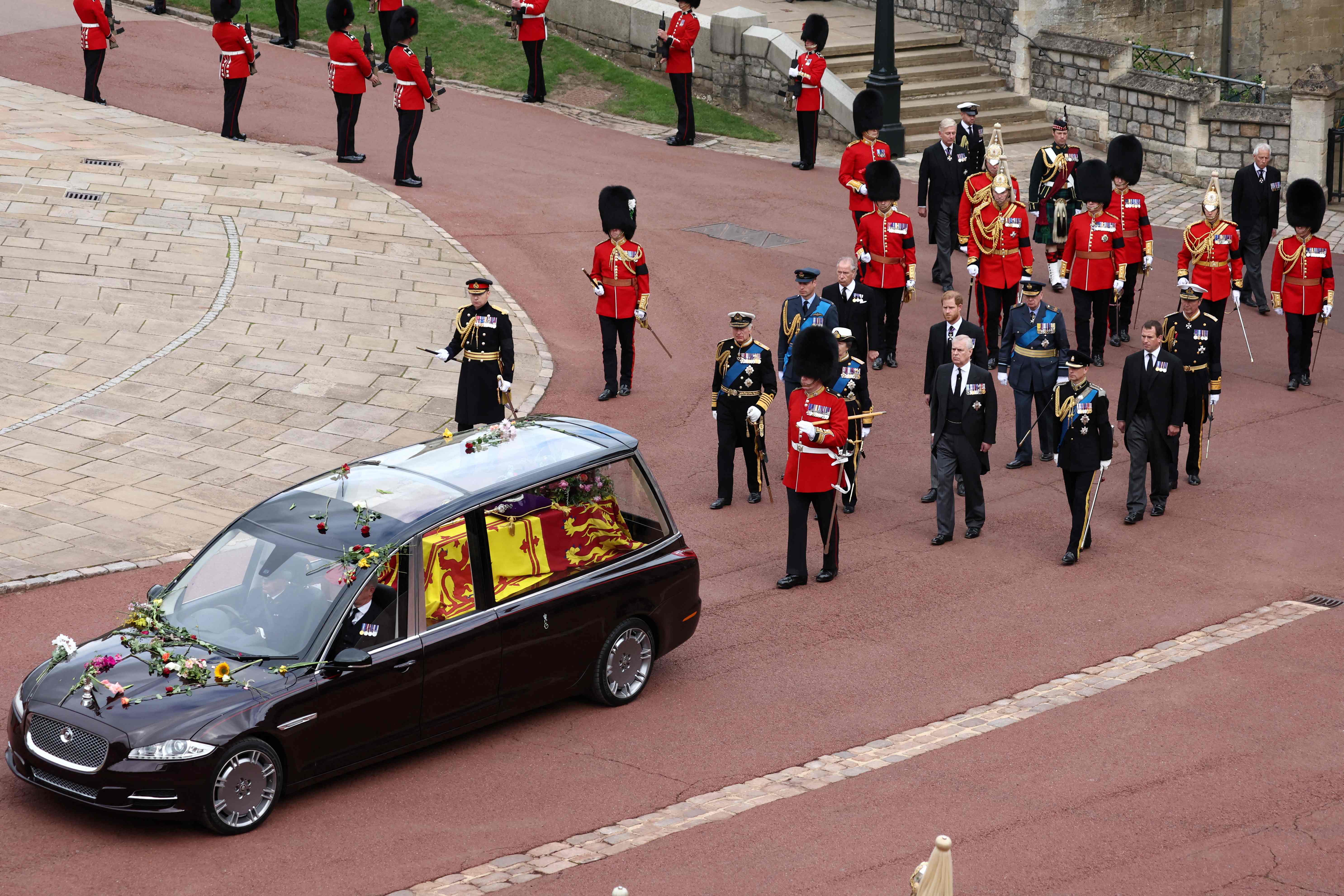 Prosesi pemakaman Ratu Elizabeth II