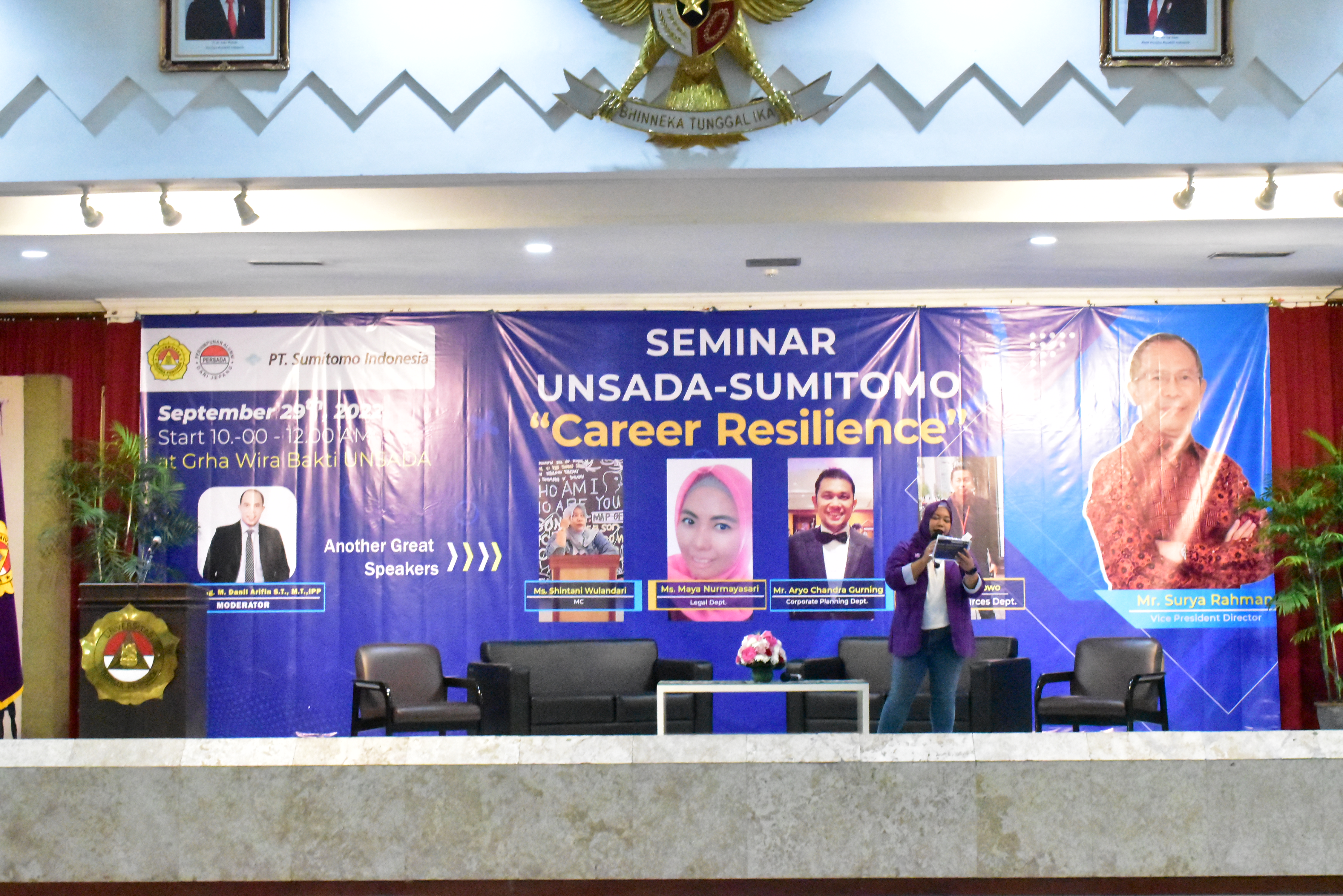 Seminat Unsada-Sumitomo Career Resilience