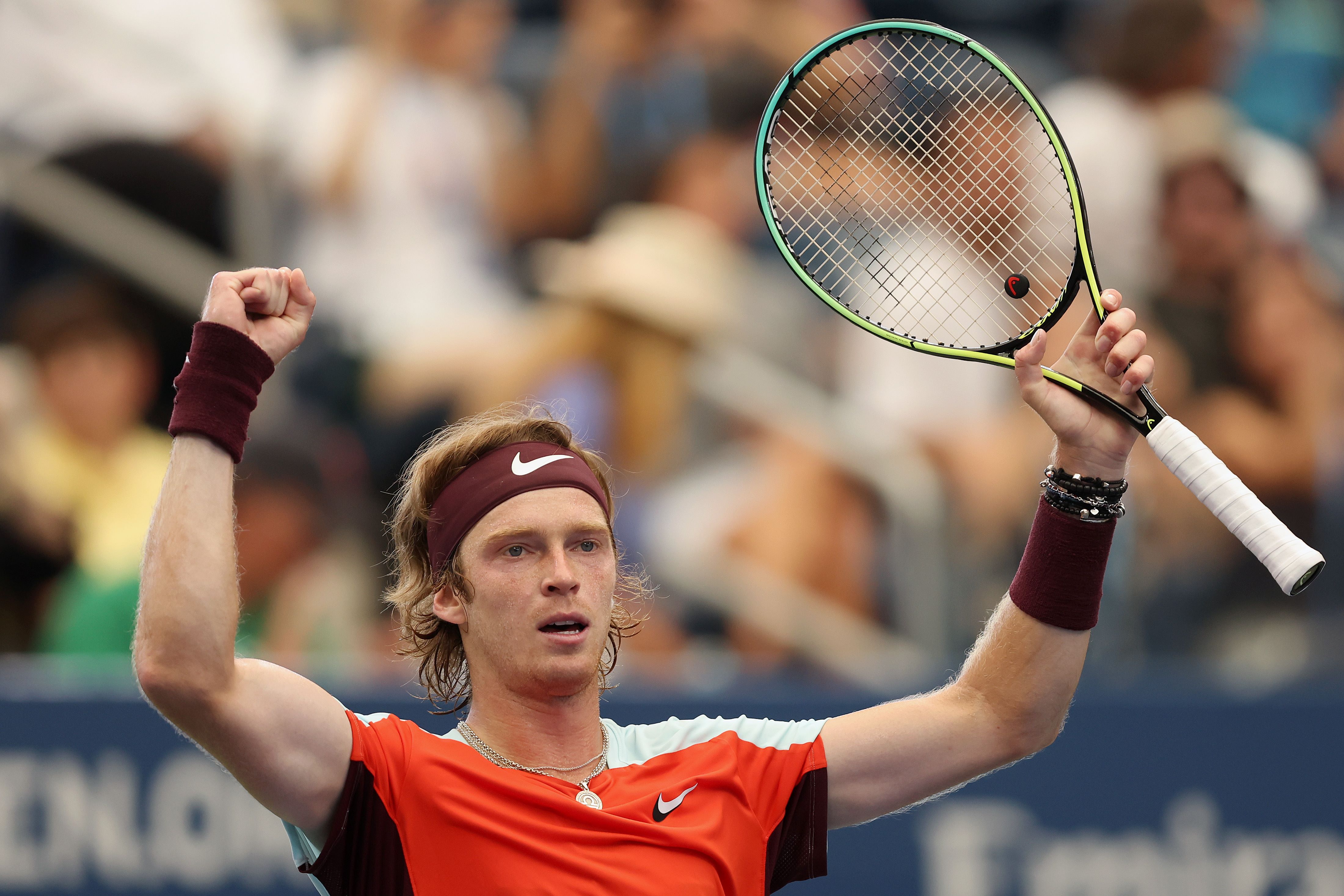 Petenis Rusia Andrey Rublev