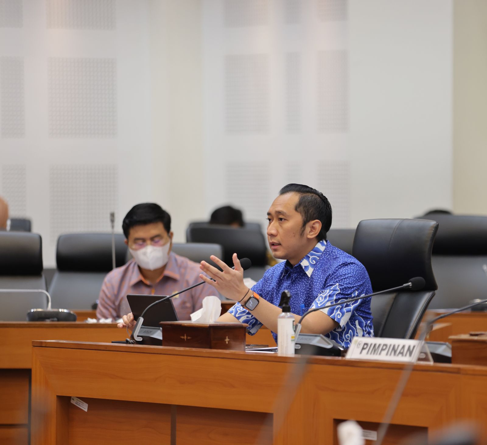 Ketua Fraksi Partai Demokrat DPR RI Edhie Baskoro Yudhoyono (Ibas).