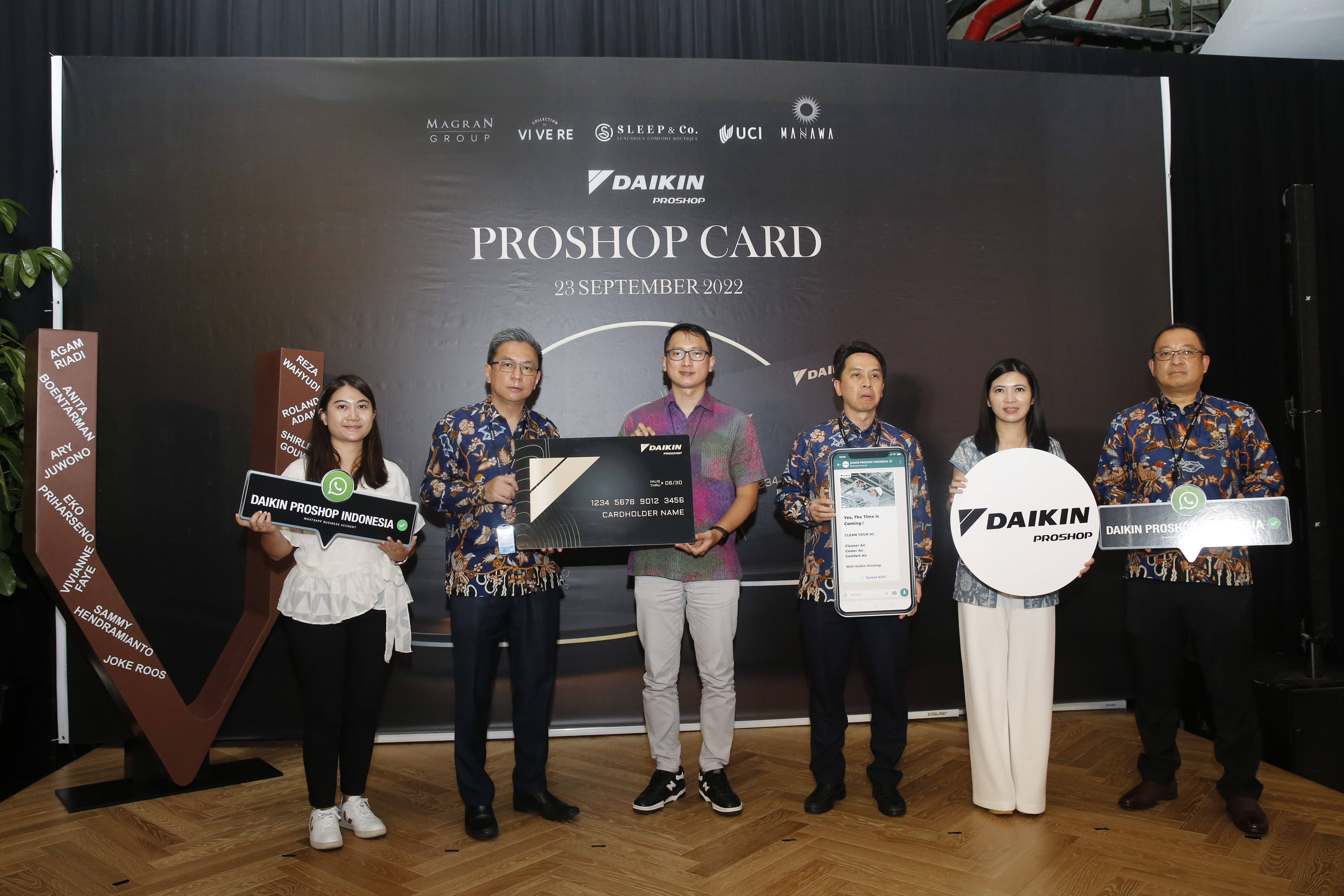 Peluncuran Proshop Card Daikin