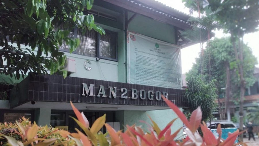 BERADA di pusat kota, Madrasah Aliyah Negeri (MAN) 2 Kota Bogor memiliki sejarah cukup panjang.