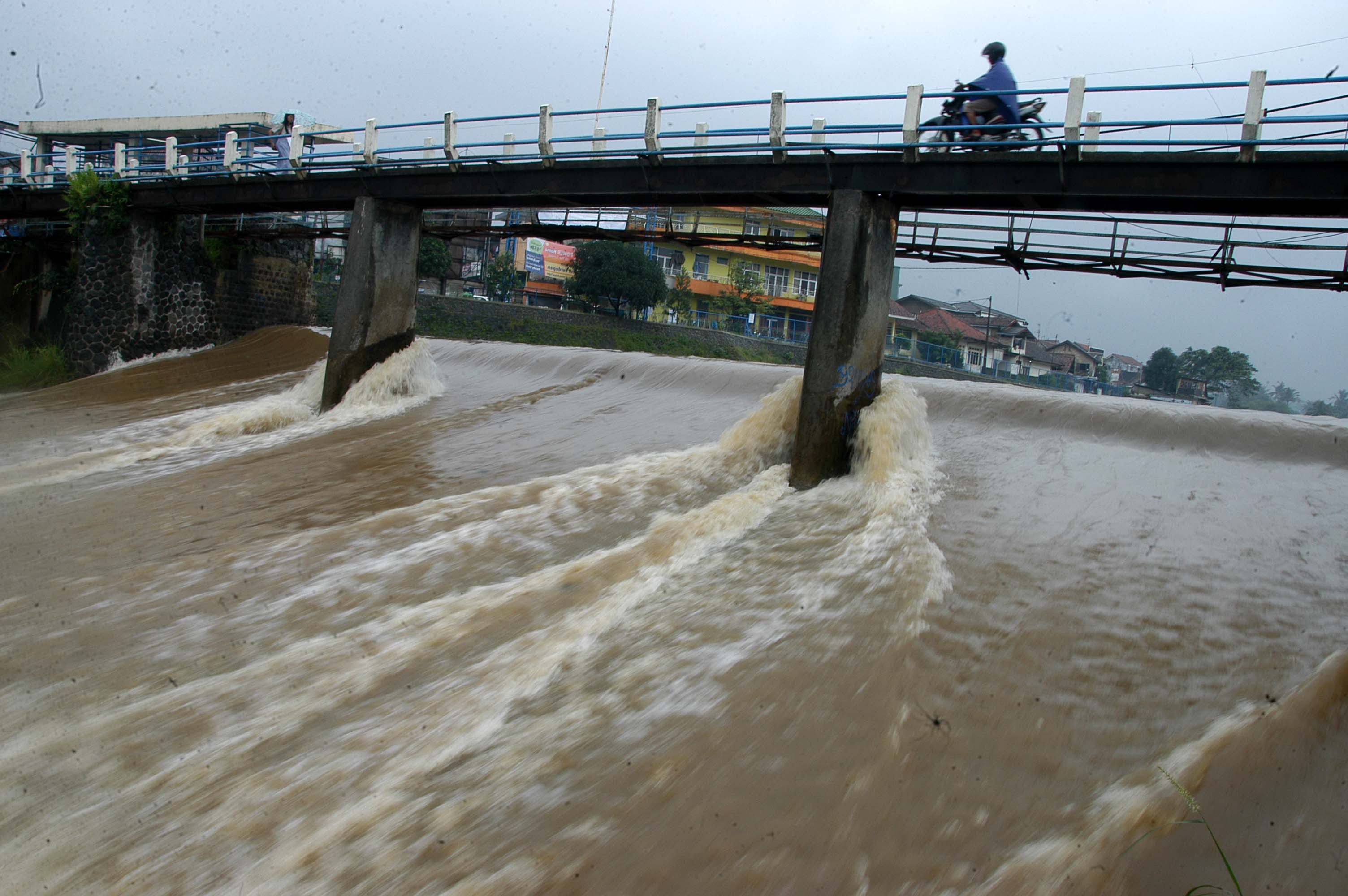 TMA Bendung Empang Bogor Meningkat, Wilayah Tangerang Siaga Banjir