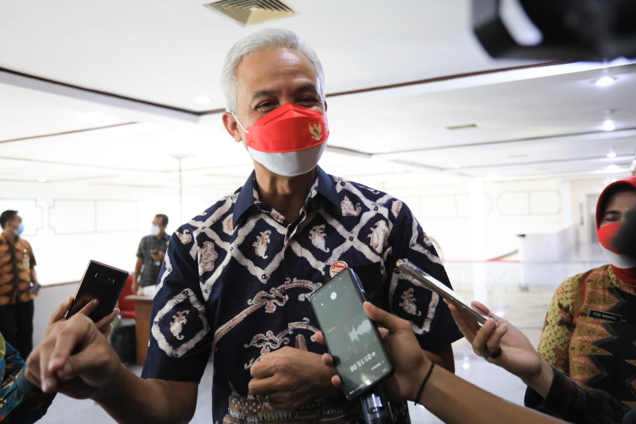 Gubernur Jawa Tengah Ganjar Pranowo.