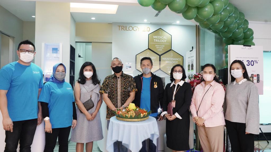 Acara pembukaan cabang baru Skin+.
