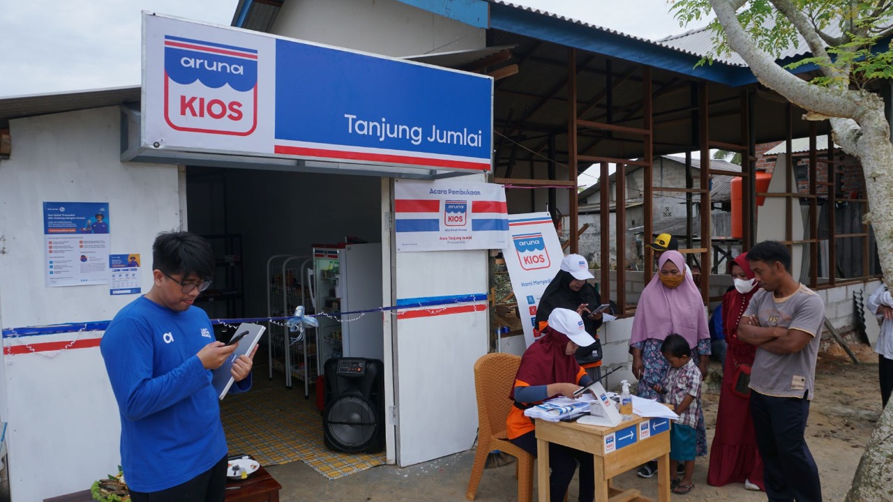 Aruna Kios telah menjangkau beberapa lokasi wilayah pabrik Aruna Hub di Indonesia untuk penyaluran BBM subsidi.