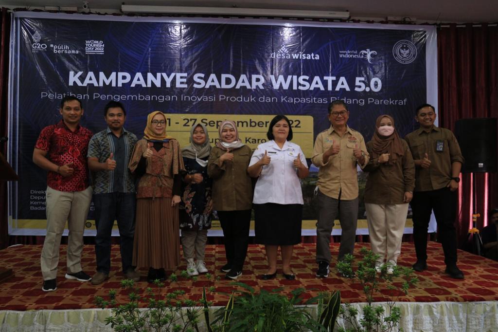 Kampanye Sadar Wisata 5.0 di kawasan Destinasi SUper Prioritas Danau Toba