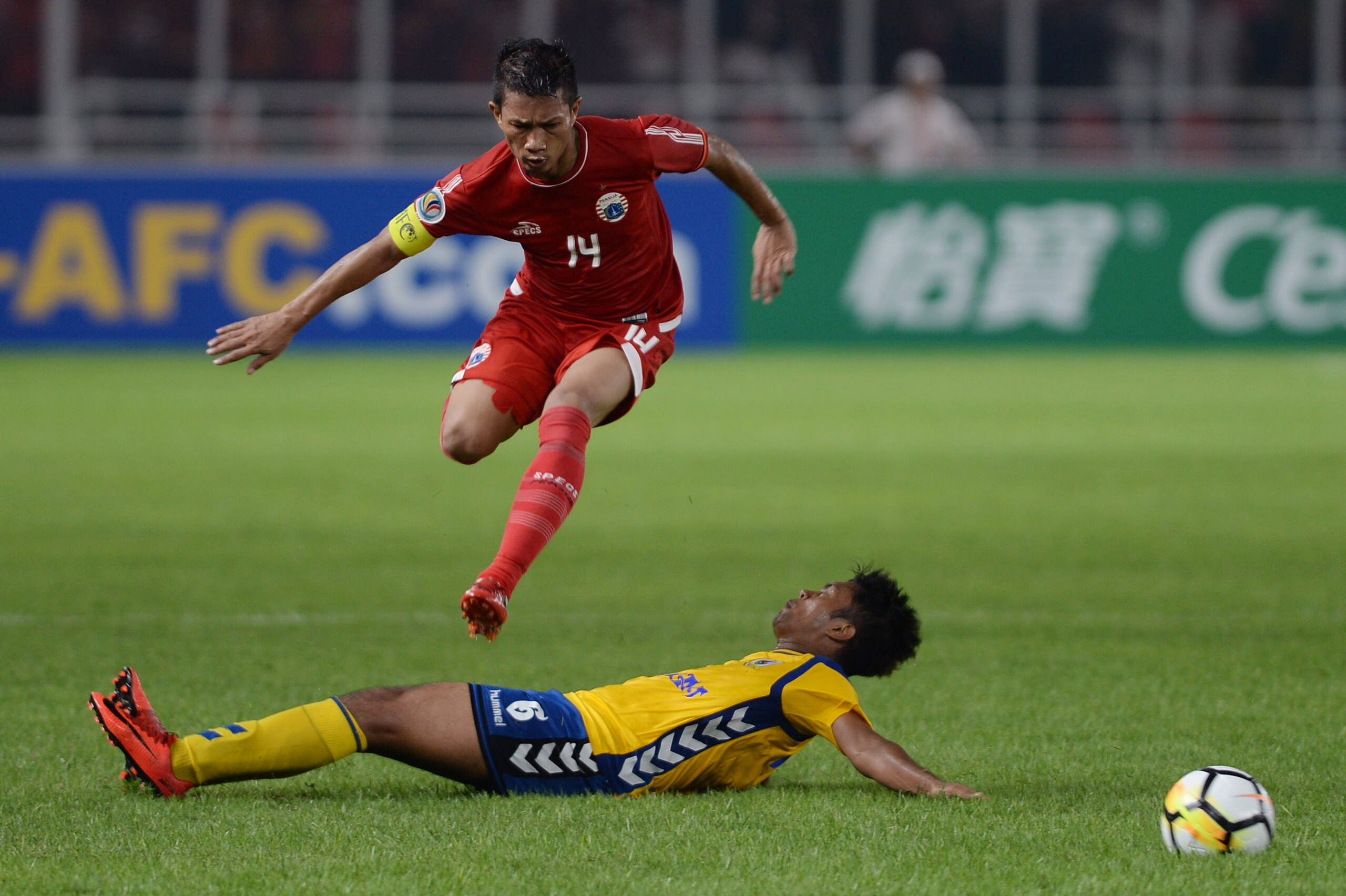 Pemain Persija, Ismed Sofyan (lompat) 
